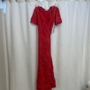 Billabong Vibrant Red Maxi Dress